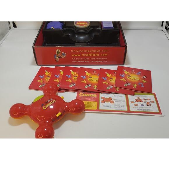 2003 Cranium "CONGA" - The hilarious "guess what I'm thinking" game **WORKS** - Picture 3 of 9